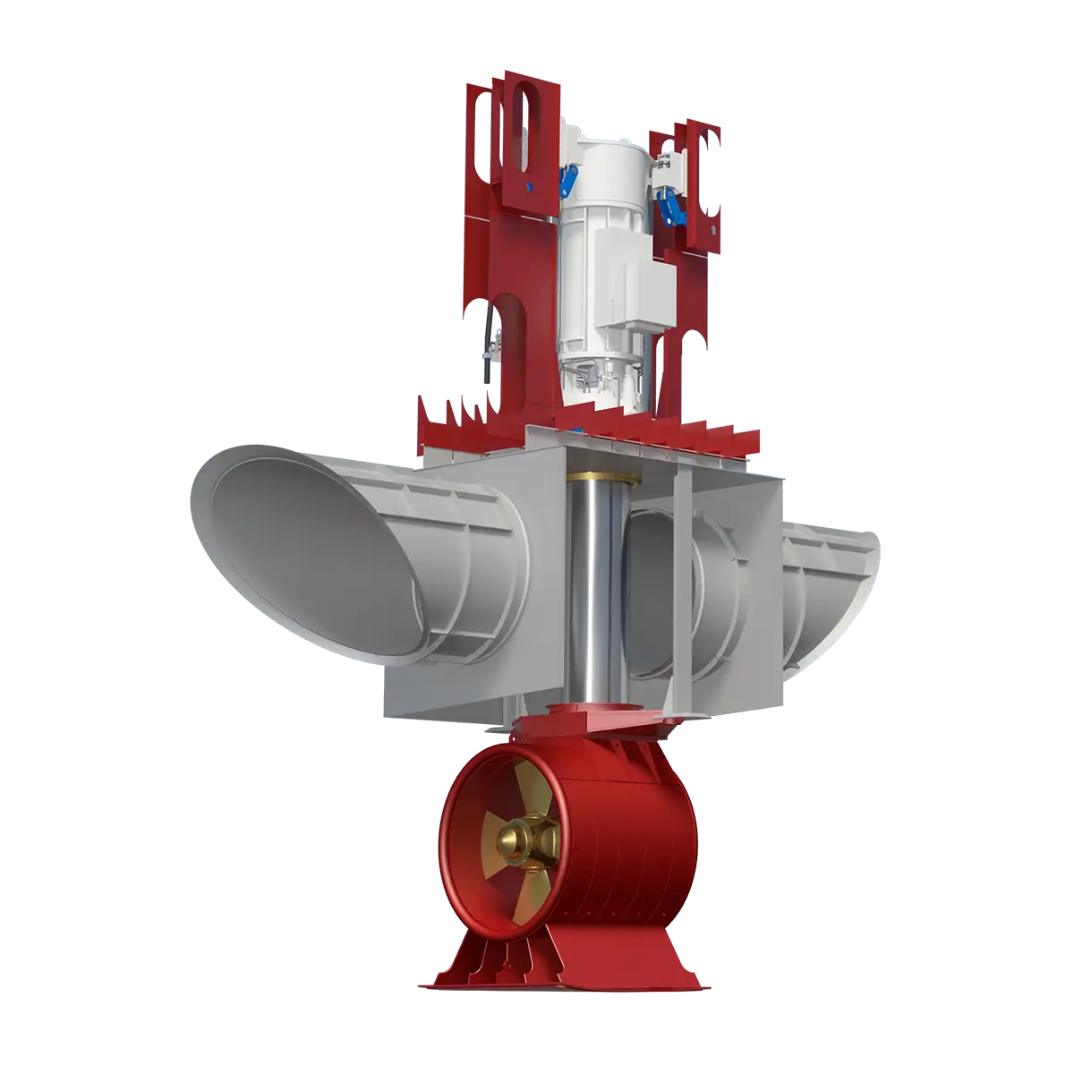 Manoeuvring & Propulsion Brunvoll AR80 Combi Libas kuttet i topp
