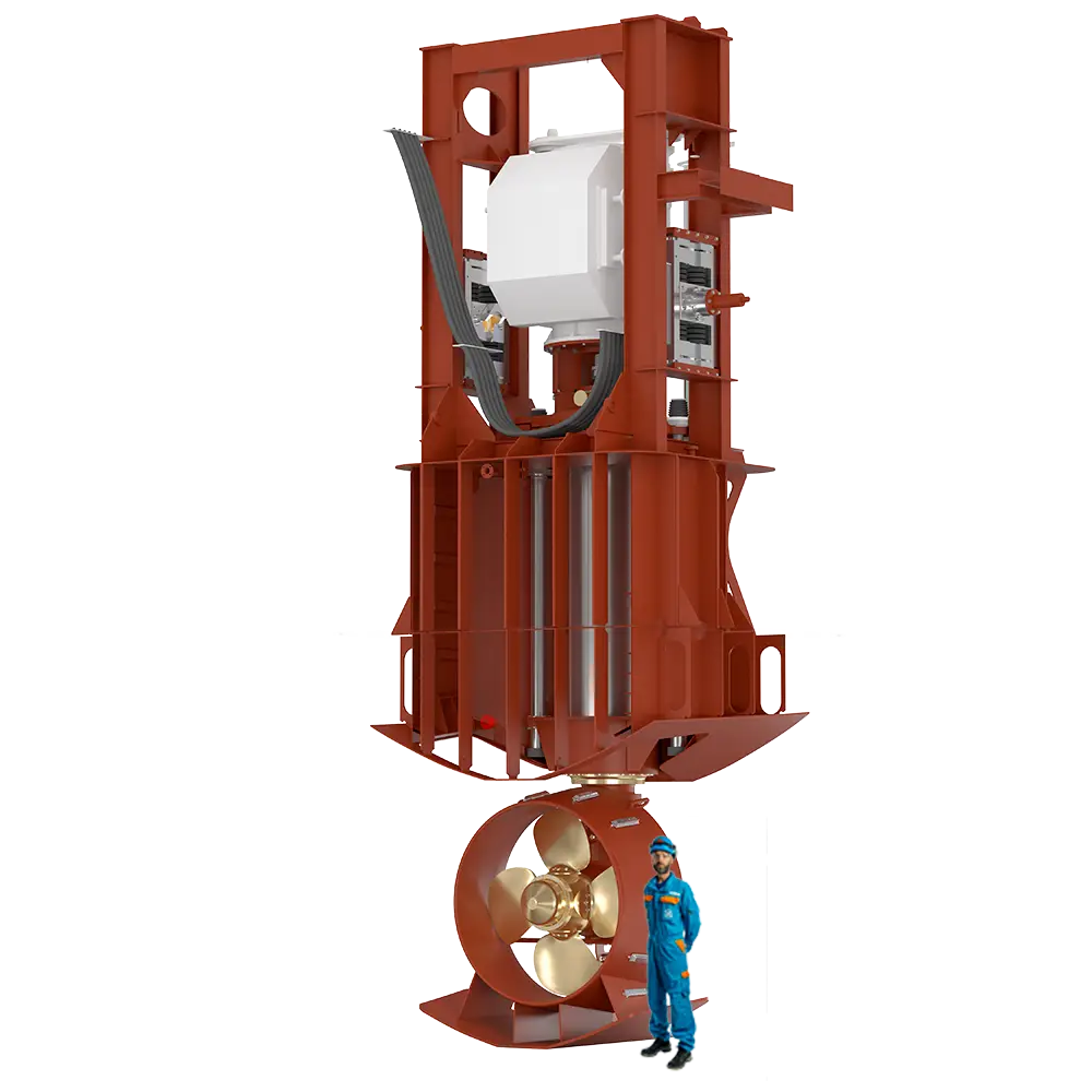 Brunvoll Retractable Azimuth Thruster Shock Resistant