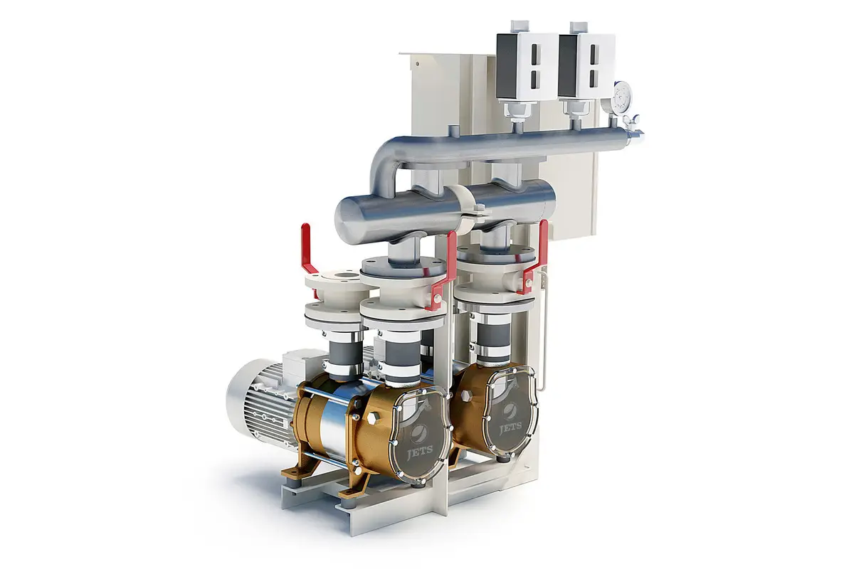 Jets® Product image Vacuum unit Edge Small duo unit 30mb d
